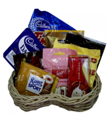 Send Assorted Chocolate Lover Basket to Cebu Philippines