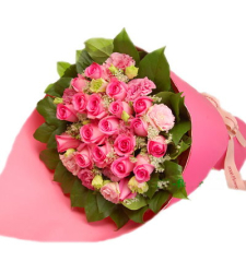 36 Pink Roses Bouquet