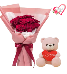 send rose with teddy to cebu