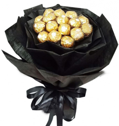 12 Pcs of Ferrero Rocher Chocolates Bouquet